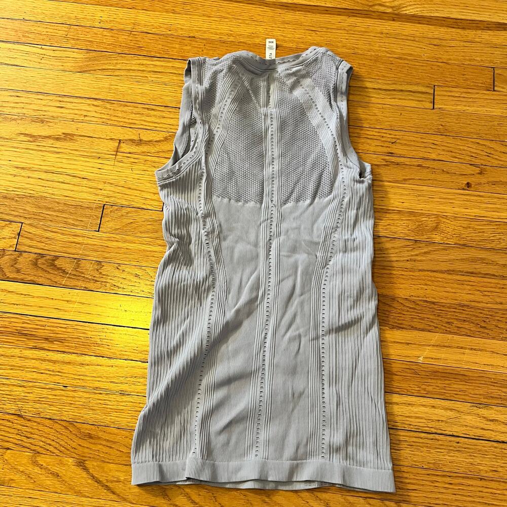 Athleta Shirt Womens XXS Oxygen Tank Top Gray Activewear Performance - Picture 3 of 7